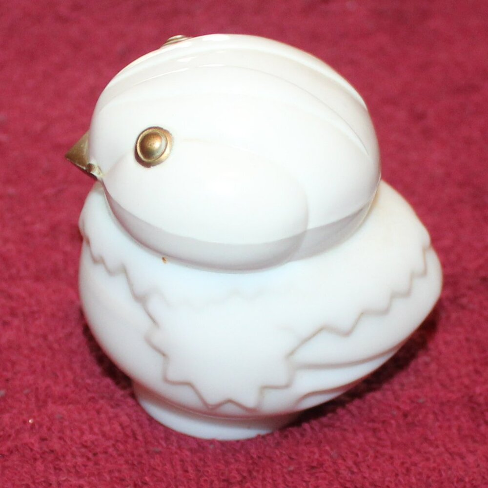 Vintage Avon Snowbird Crem Sachet Bottle - Patchwork